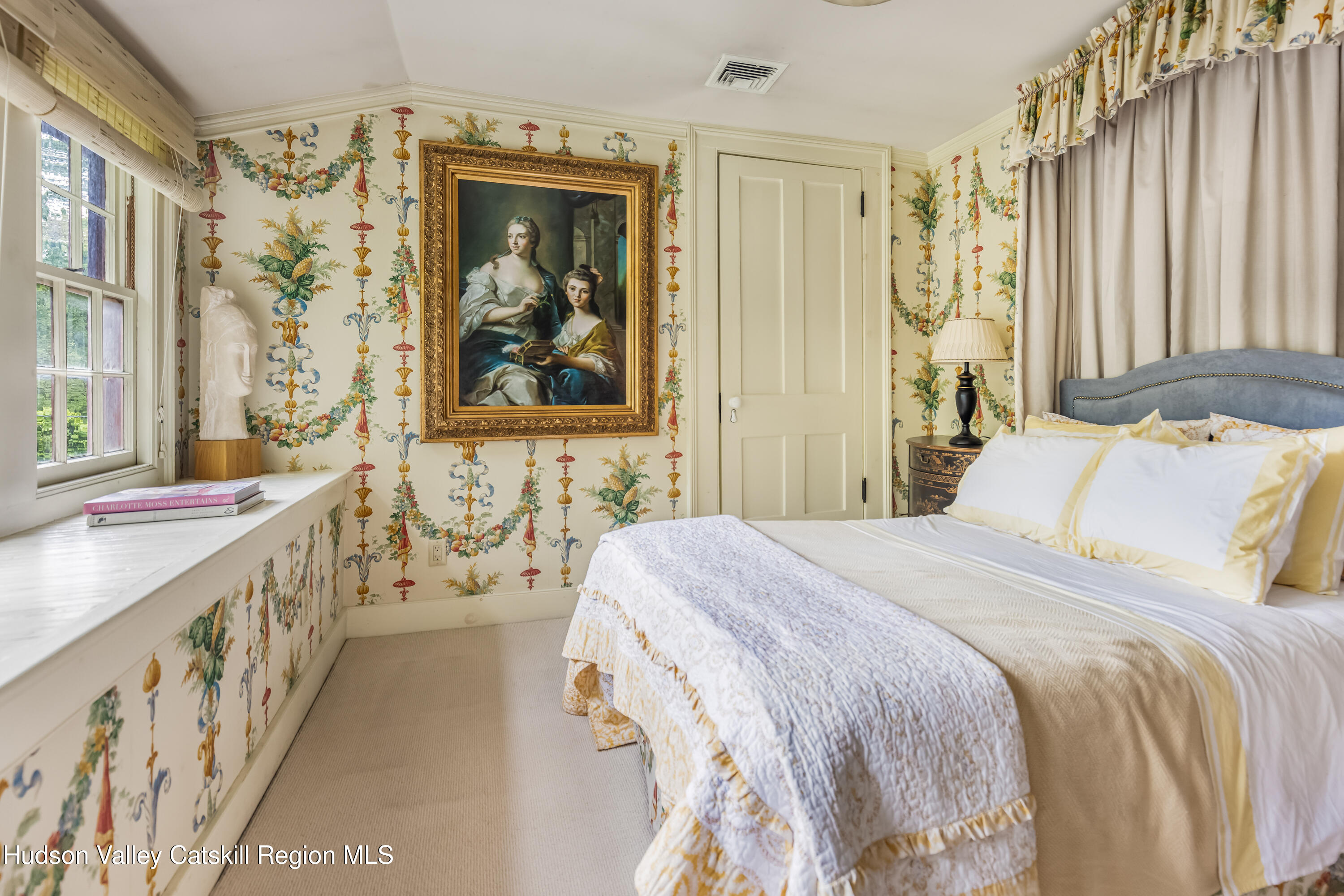 1282 Old Post Road New Paltz, NY 12561 - Photo 29 of 49 a bedroom with a large bed and a large window