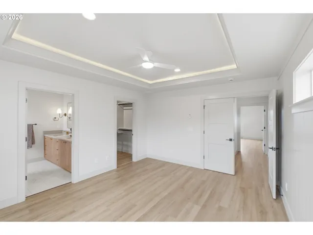 a view interior of a house and empty room