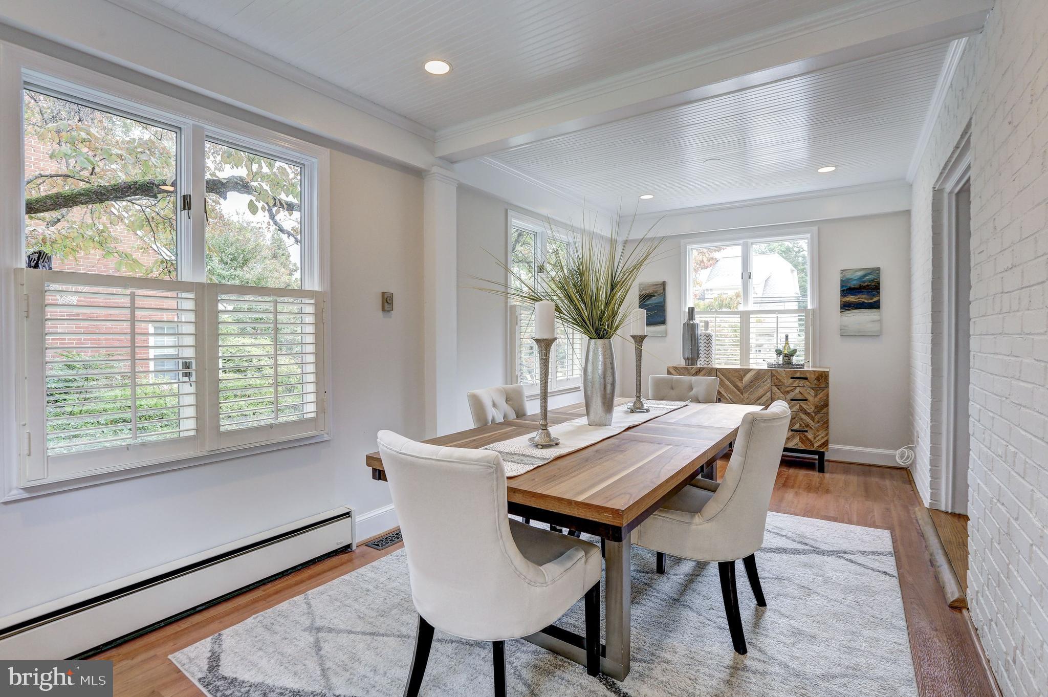 8002 Custer Road Bethesda, MD 20814 - Photo 9 of 32 Luminous Dining Room
