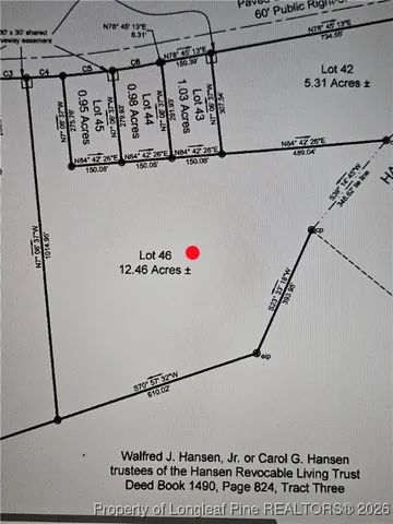 $75,000 | Lot 46 Stuarts Mill Road, Fairmont, NC 28340