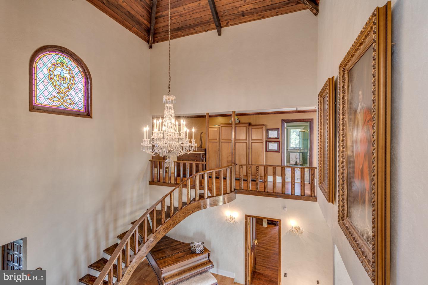 740 Garwood Road Moorestown, NJ 08057 - Photo 4 of 41 Elegant foyer with stunning chandelier.
