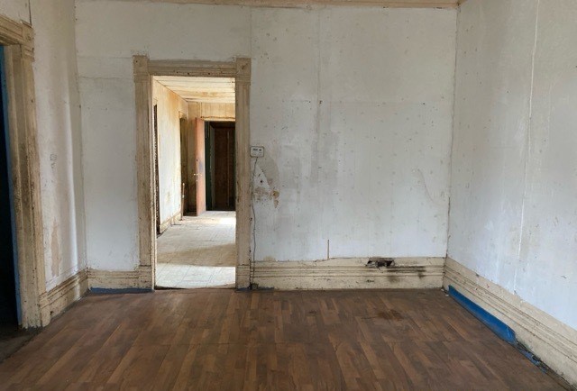 6531 South May Street Chicago, IL 60621 - Photo 4 of 12 a view of a room with wooden floor