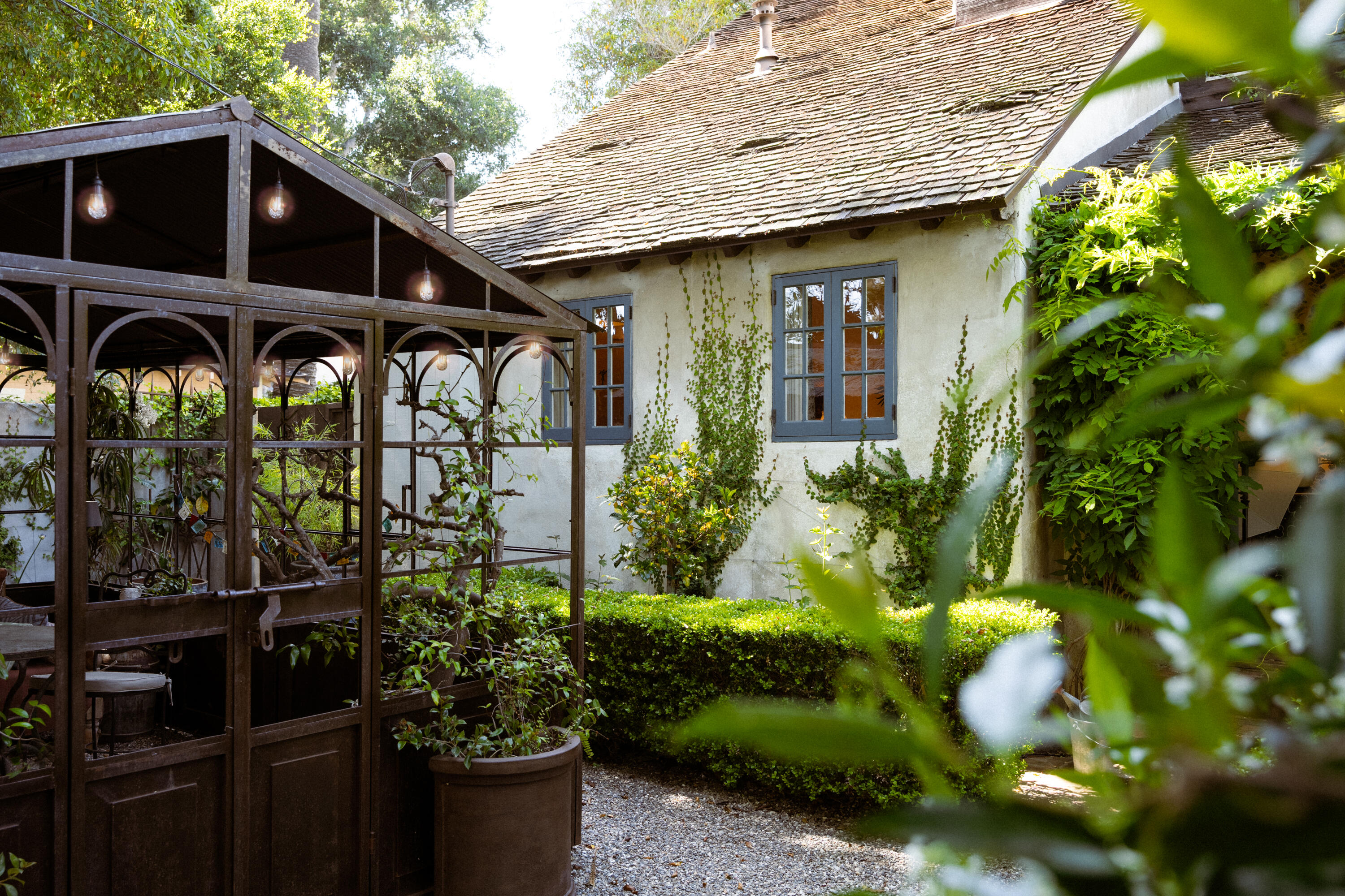 175 Miramar Avenue Montecito, CA 93108 - Photo 13 of 33 a front view of a house with a yard