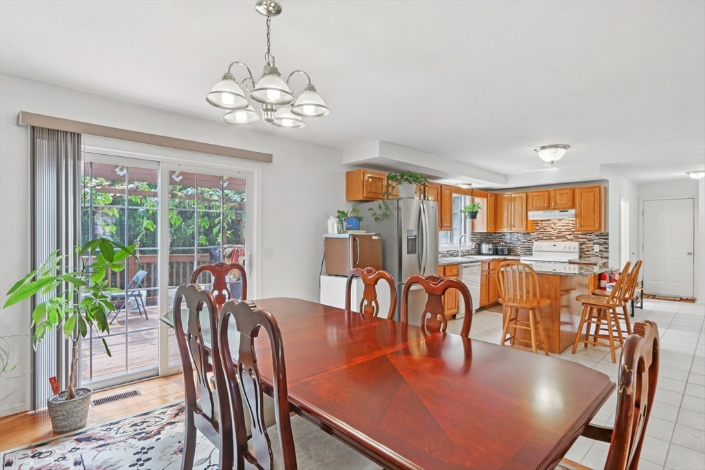 469 North Street Randolph, MA 02368 - Photo 14 of 42 a dining room with furniture window and wooden floor