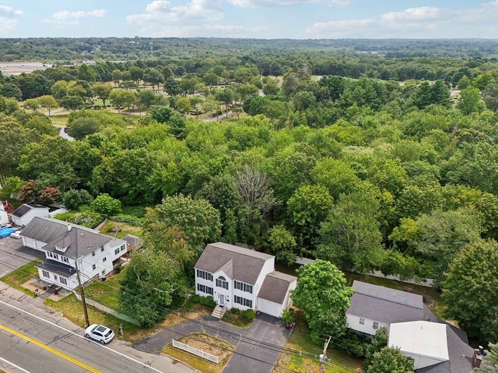 469 North Street Randolph, MA 02368 - Photo 38 of 42 an aerial view of a house with yard