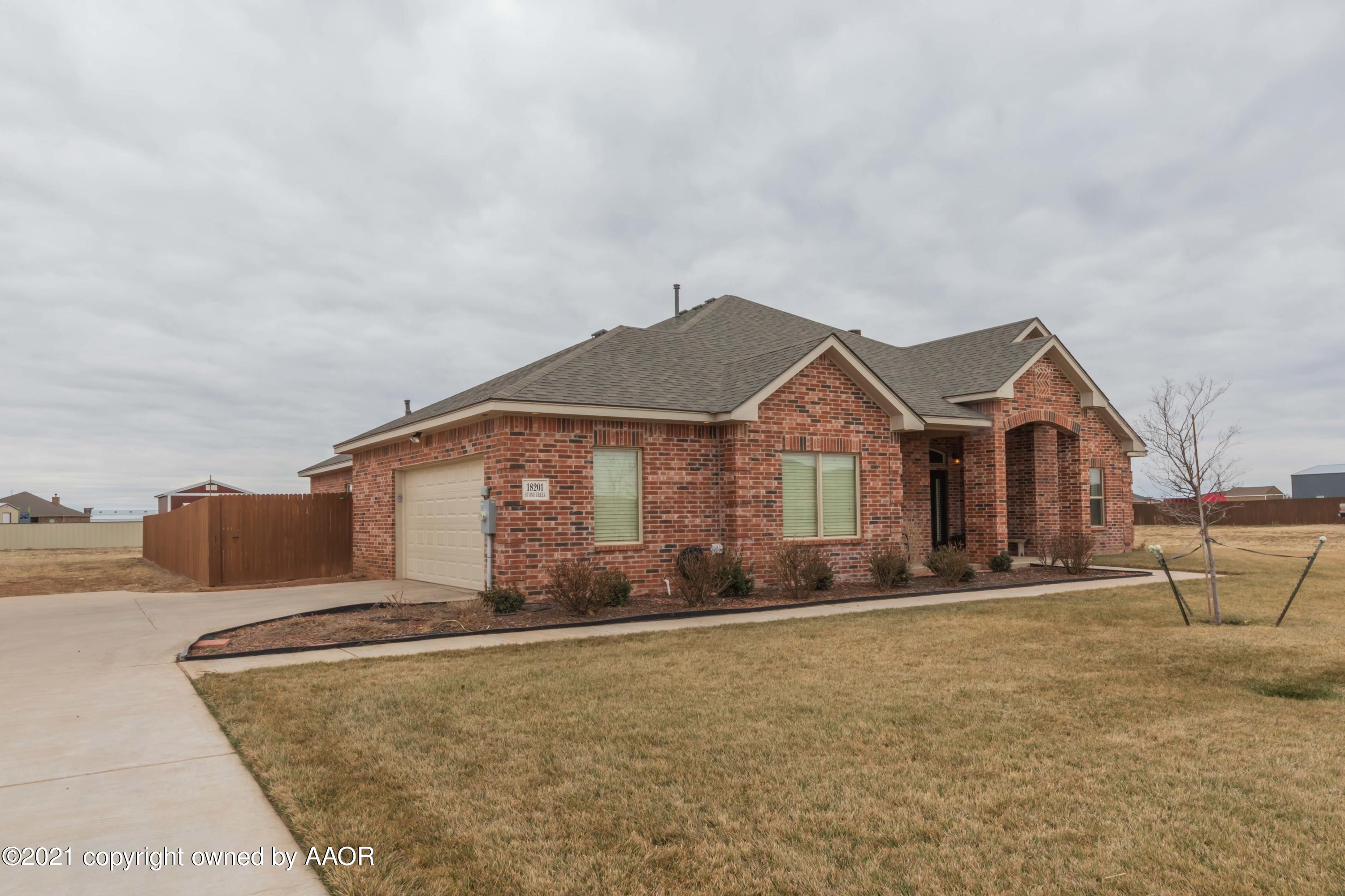 18201 Stone Creek Road Amarillo, TX 79124 - Photo 4 of 57 FRONT VIEW 4