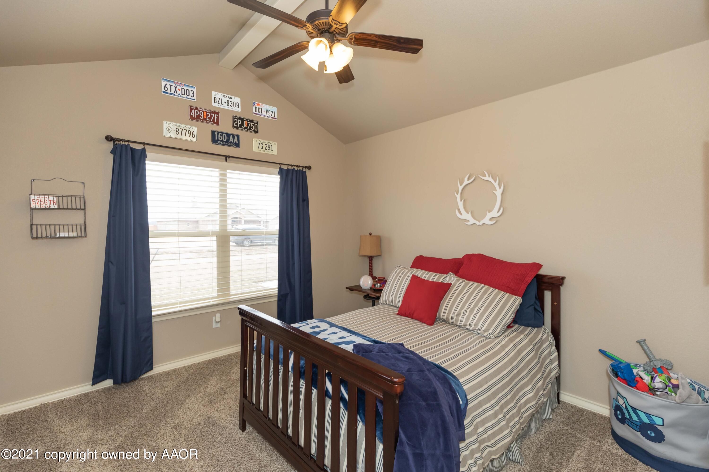18201 Stone Creek Road Amarillo, TX 79124 - Photo 43 of 57 BEDROOM 4 VIEW 1