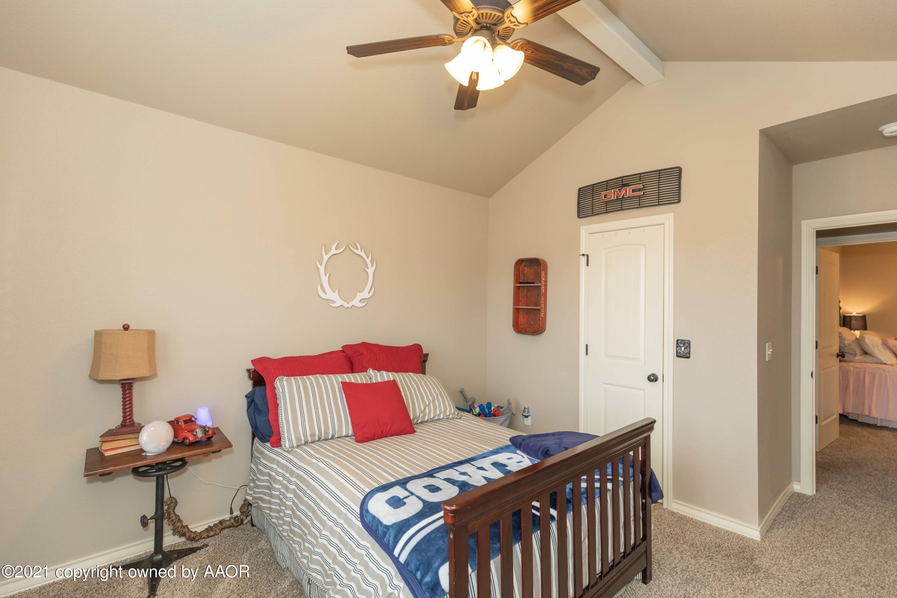 18201 Stone Creek Road Amarillo, TX 79124 - Photo 46 of 57 BEDROOM 4 VIEW 4
