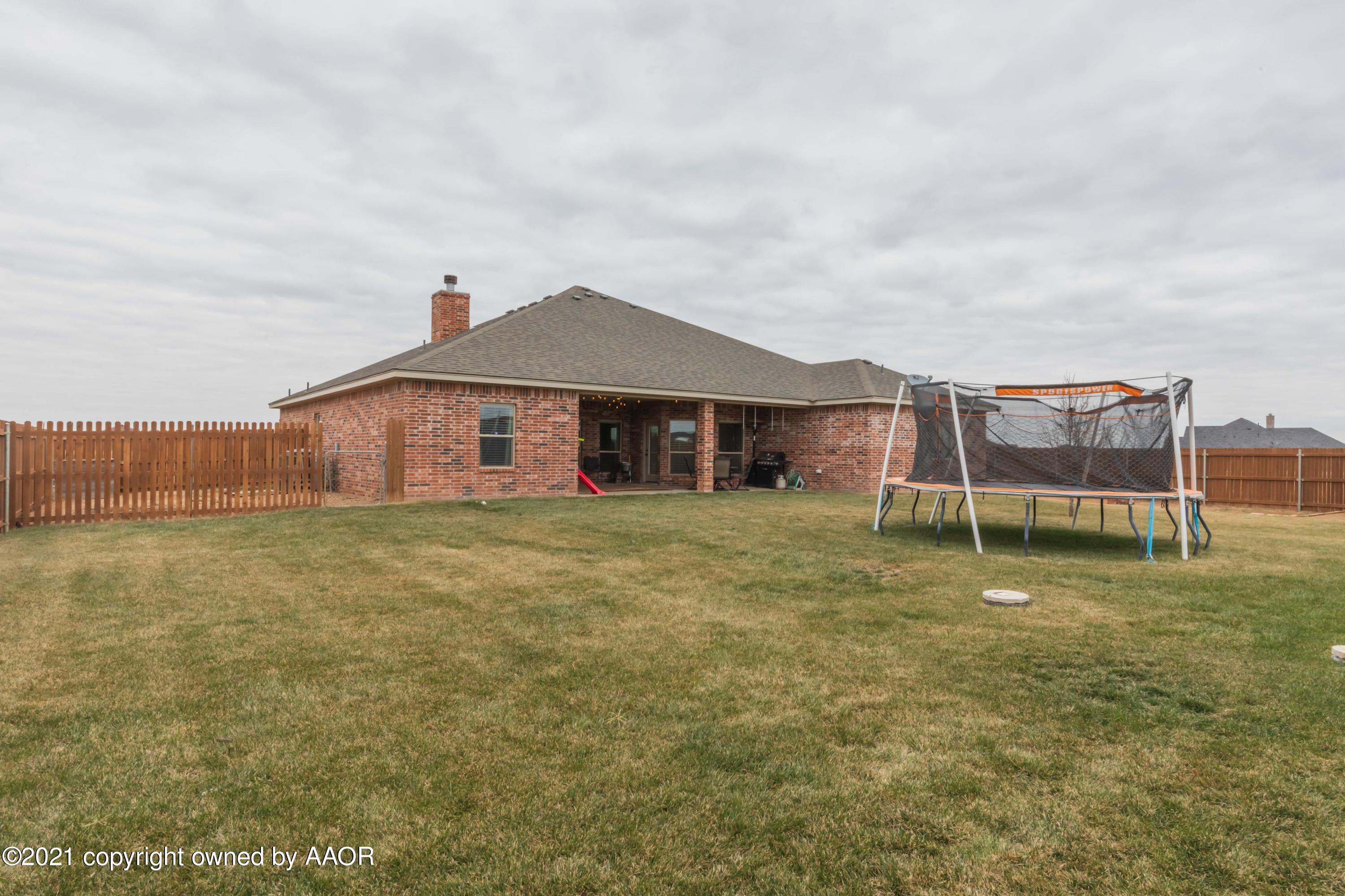 18201 Stone Creek Road Amarillo, TX 79124 - Photo 52 of 57 BACKYARD VIEW 2