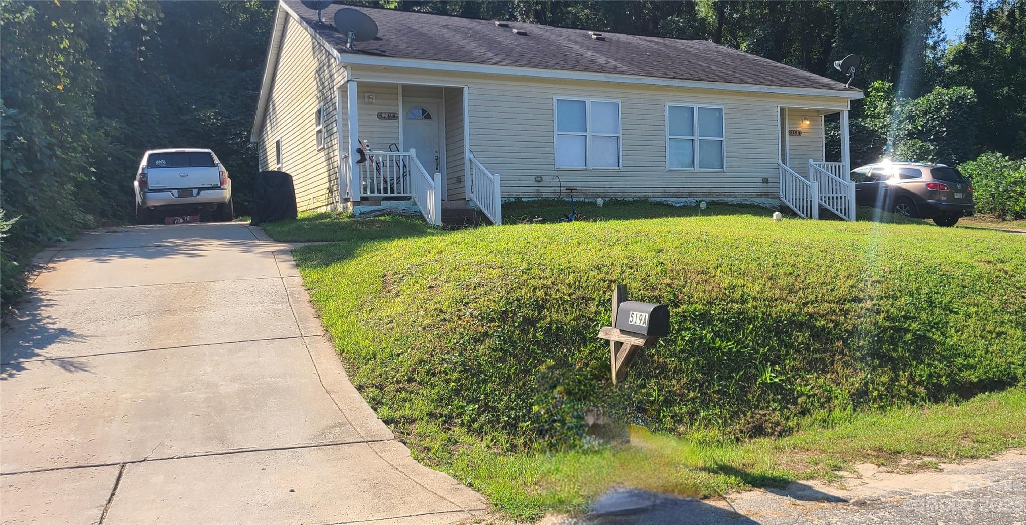 519 Covington Street, Unit 5/A& B Rockingham, NC 28379 - Photo 1 of 18 a house view with a backyard space