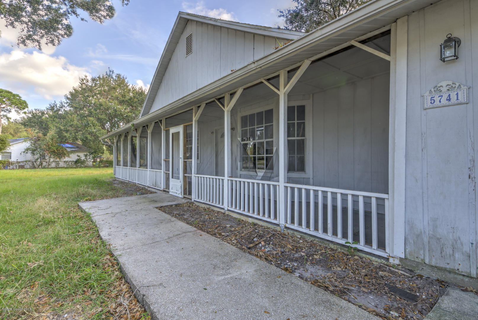 5741 Flint Road Cocoa, FL 32927 - Photo 4 of 24 Front Walkway