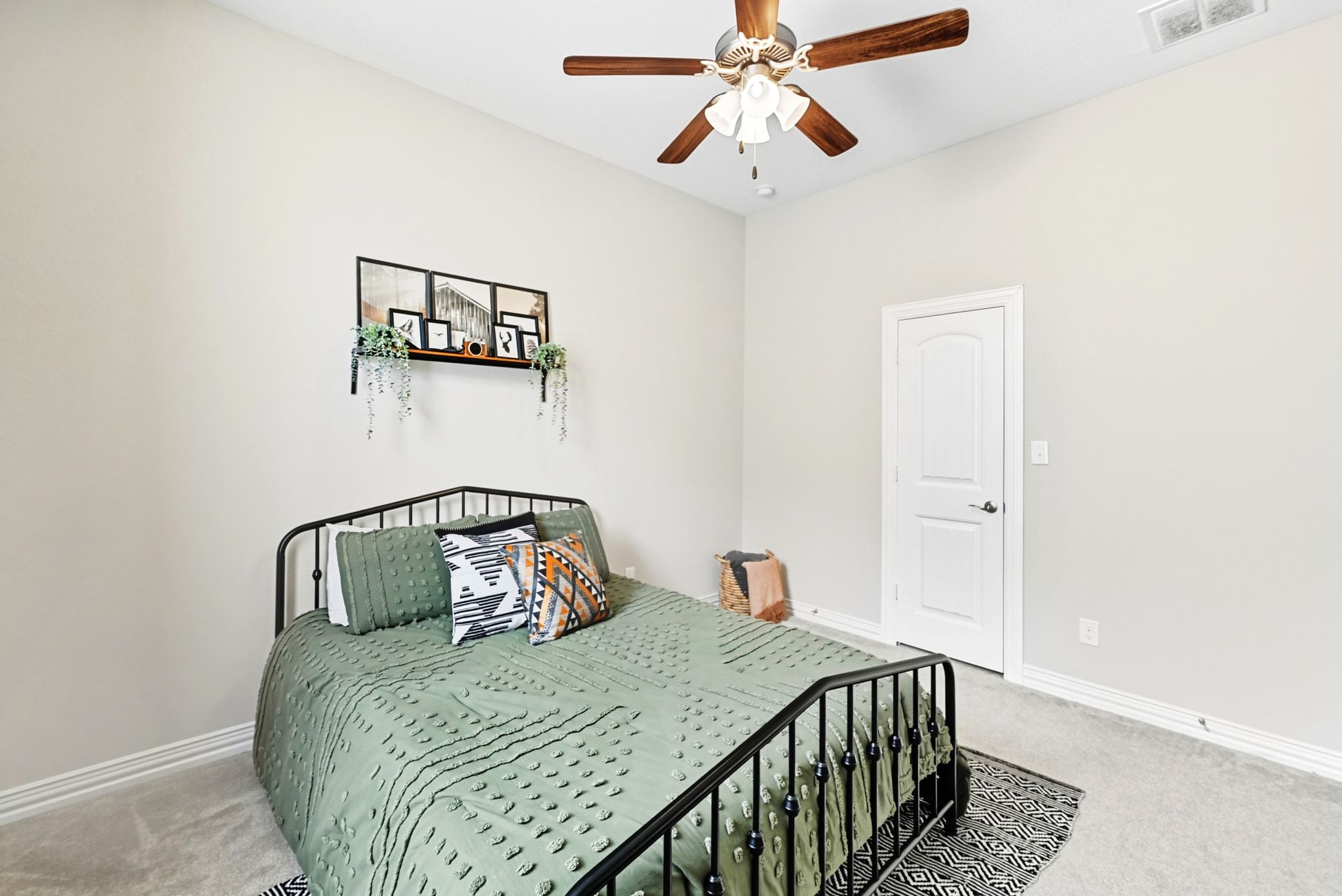 19620 Stanton Drew Pflugerville, TX 78660 - Photo 22 of 33 Bedroom with carpet and ceiling fan