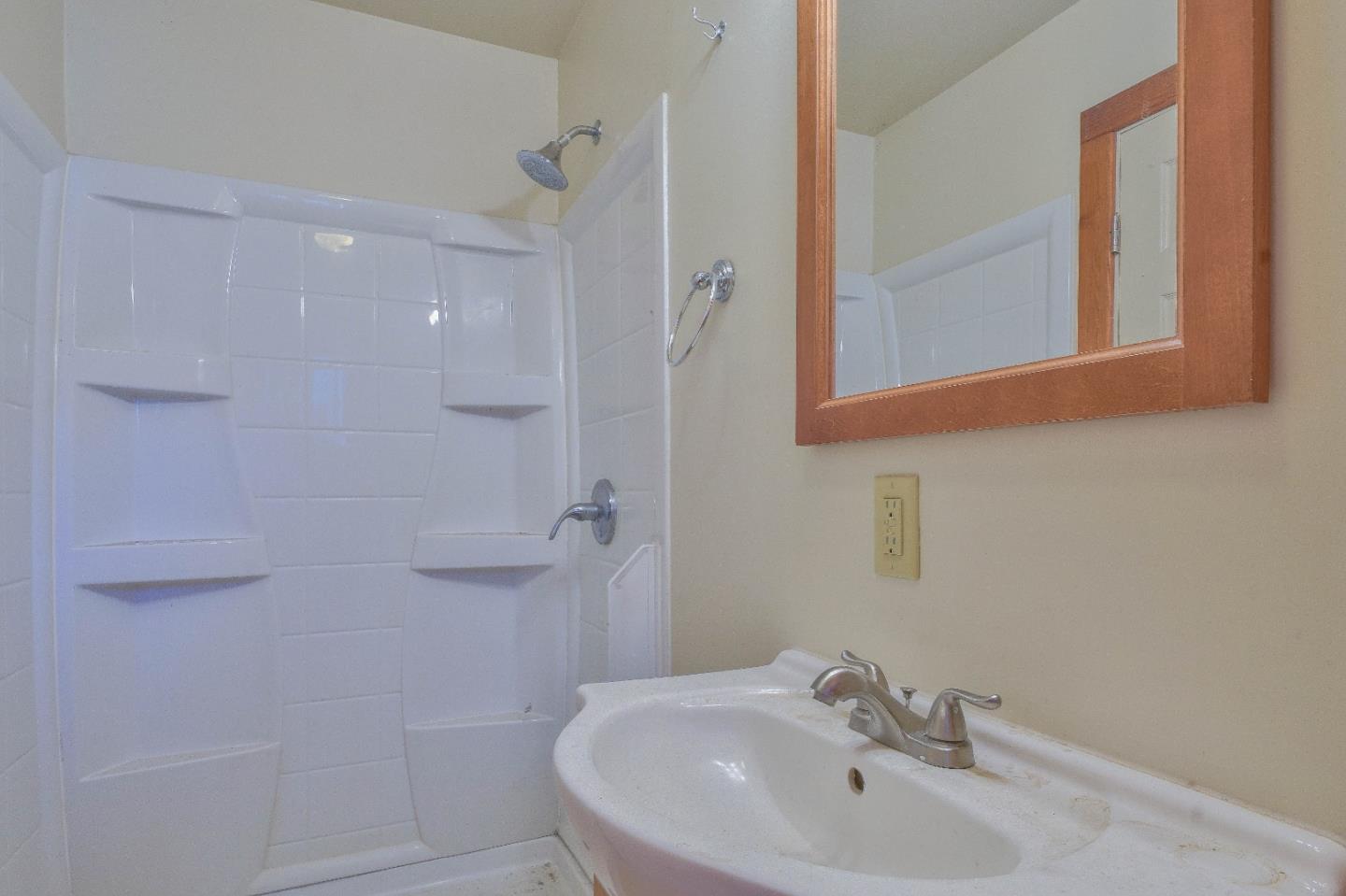 384 Corral De Tierra Road Salinas, CA 93908 - Photo 21 of 31 a bathroom with a sink a toilet and shower