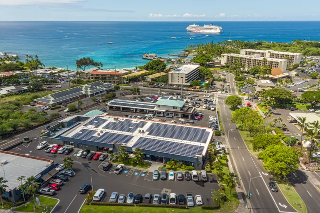 a view of an buildings