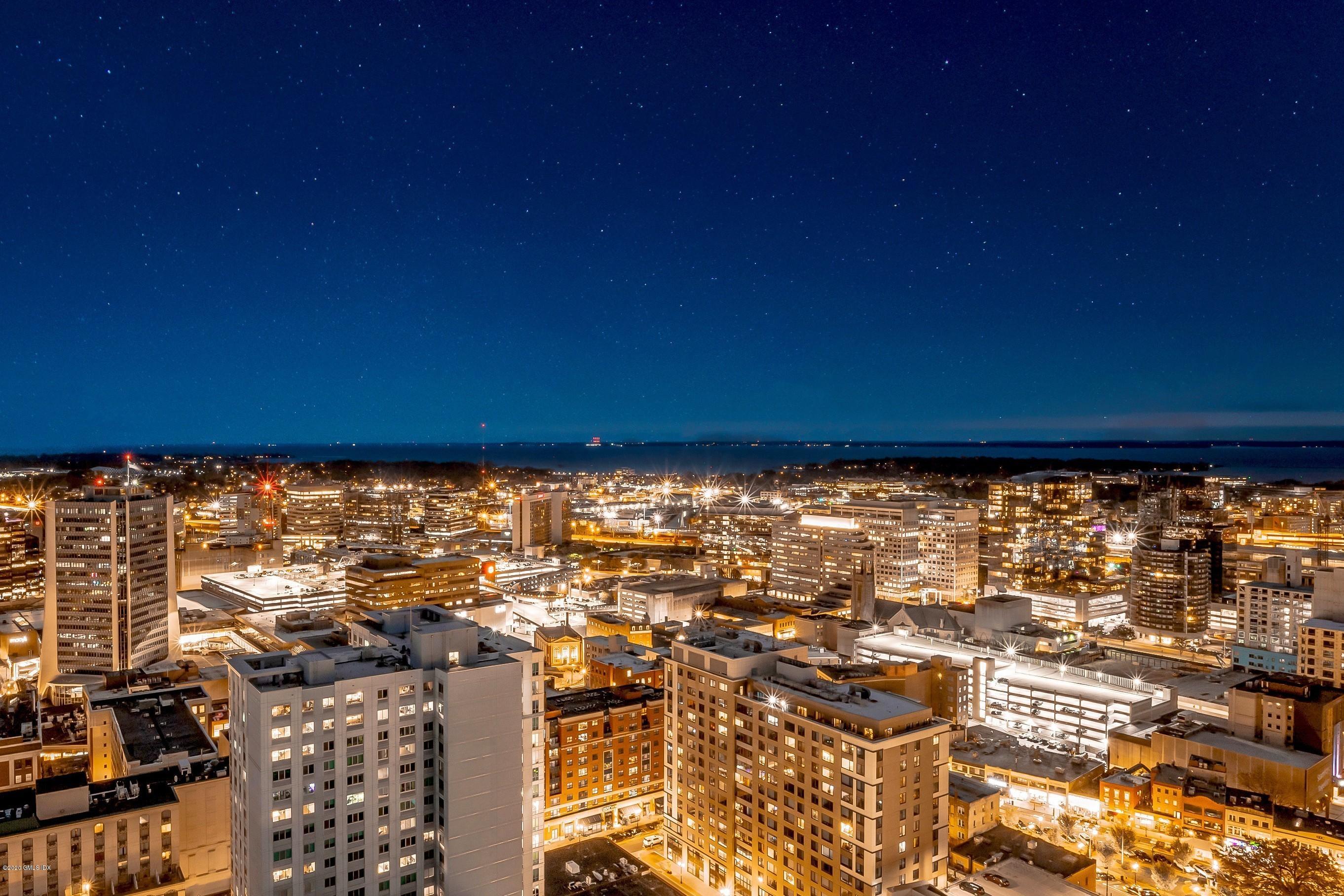 1 Broad Street, Unit PHD4 Stamford, CT 06901 - Photo 31 of 38 a view of city and ocean