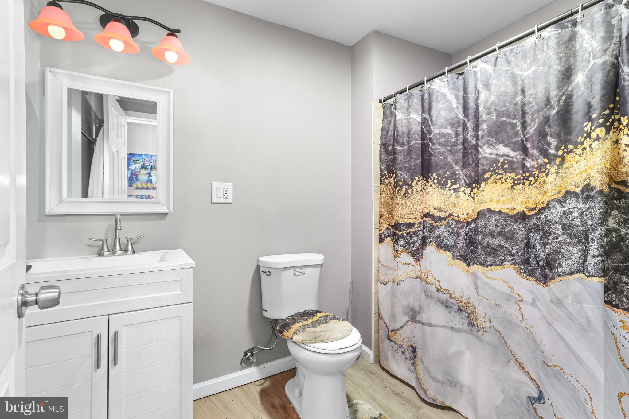 12 South Front Street Coplay, PA 18037 - Photo 13 of 42 a bathroom with a sink toilet and mirror