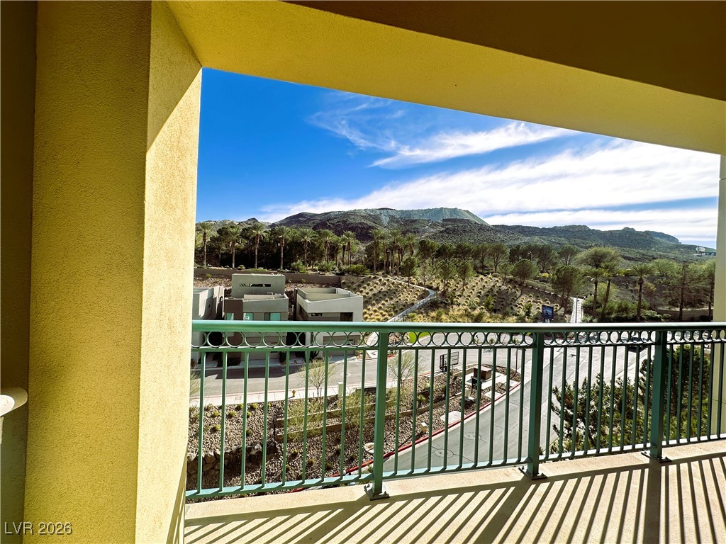 30 Strada Di Villaggio, Unit 531 Henderson, NV 89011 - Photo 24 of 42 Balcony featuring a mountain view