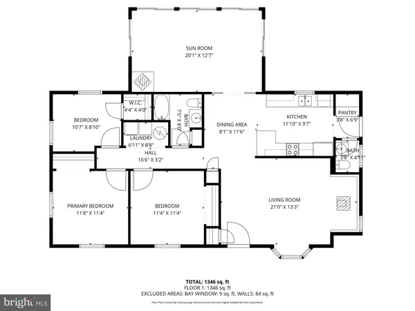 a picture of a floor plan