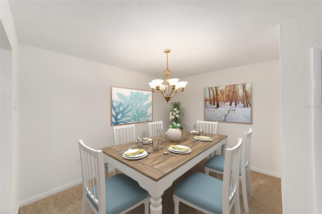 501 Southwest 75th Street, Unit H6 Gainesville, FL 32607 - Photo 5 of 42 a view of a dining room that has a table and chairs