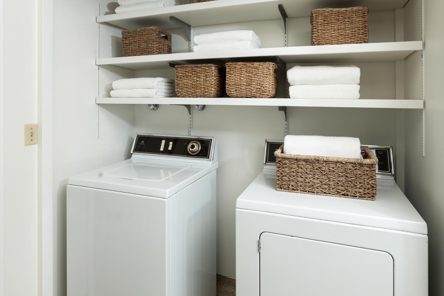95 Mulberry Lane Atherton, CA 94027 - Photo 17 of 26 a utility room with dryer and washer