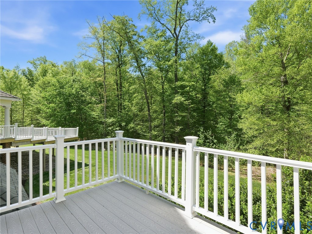 3506 Salles Ridge Court Midlothian, VA 23113 - Photo 29 of 78 View from Private Deck for First Floor Primary Sui