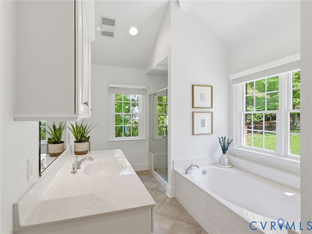 3506 Salles Ridge Court Midlothian, VA 23113 - Photo 31 of 78 First Floor Primary Bathroom
