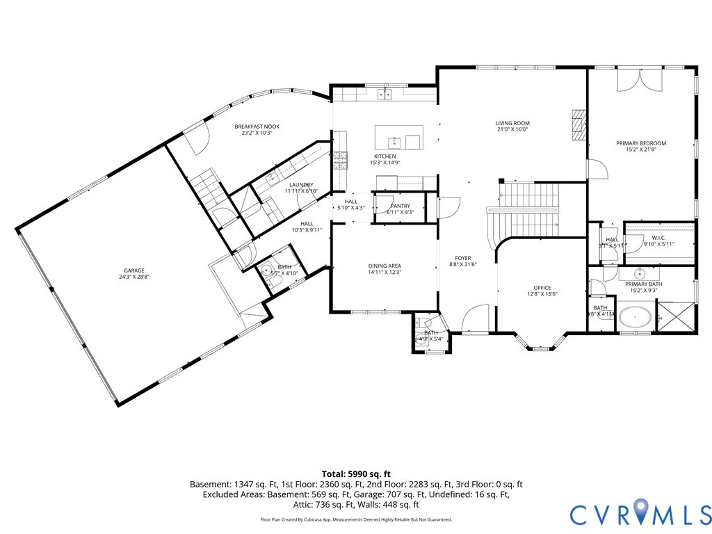 3506 Salles Ridge Court Midlothian, VA 23113 - Photo 75 of 78 First Story Floor Plan