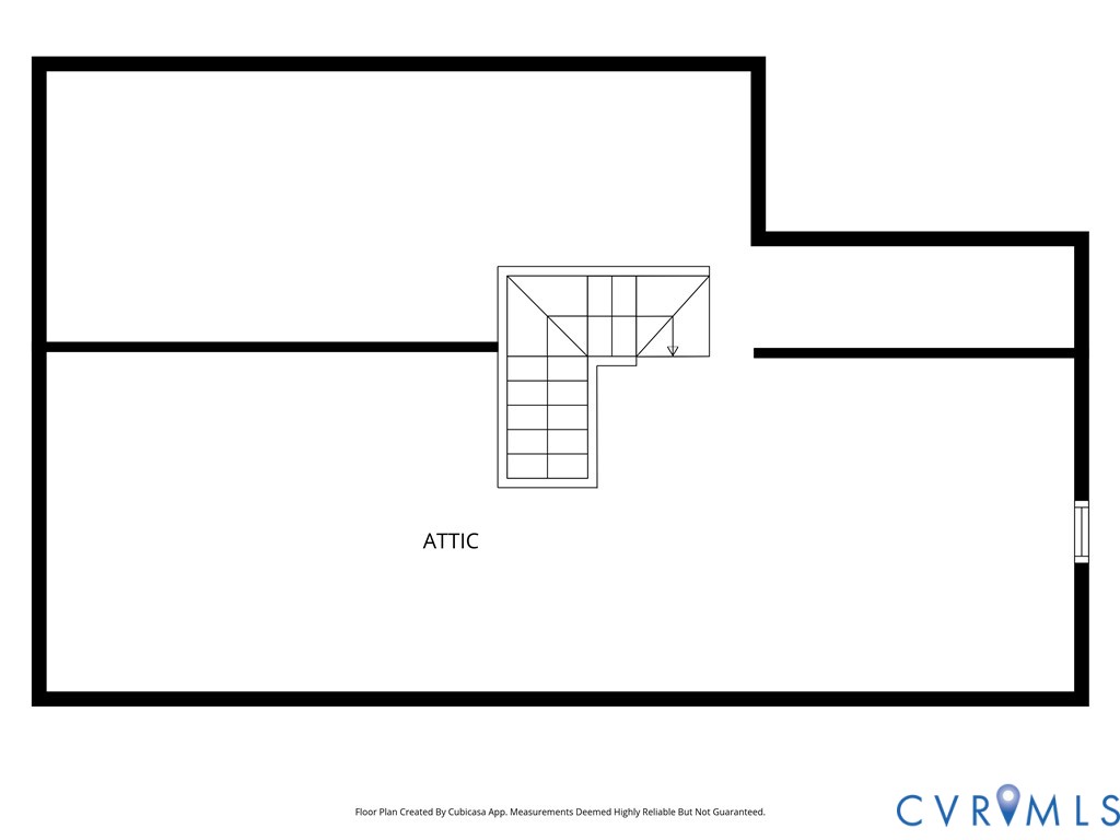 3506 Salles Ridge Court Midlothian, VA 23113 - Photo 78 of 78 Attic Floor Plan