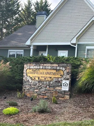 a view of outdoor space with garden