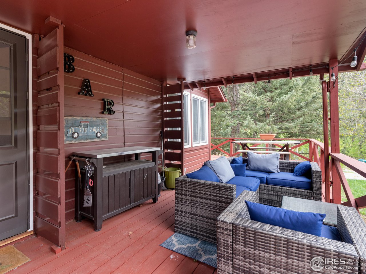 390 Riverside Drive Lyons, CO 80540 - Photo 13 of 21 Covered side porch