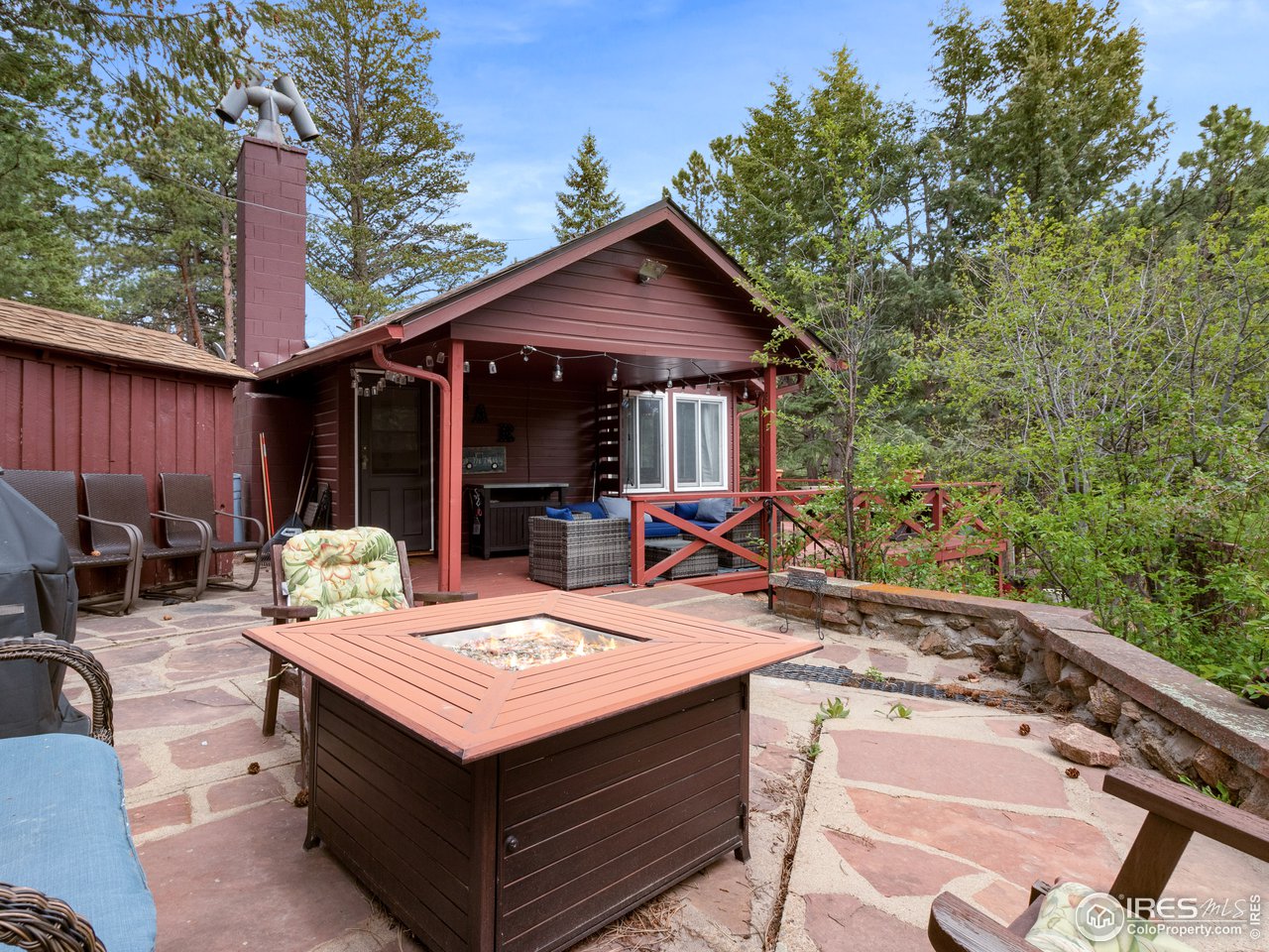390 Riverside Drive Lyons, CO 80540 - Photo 8 of 21 propane fueled outdoor fire pit