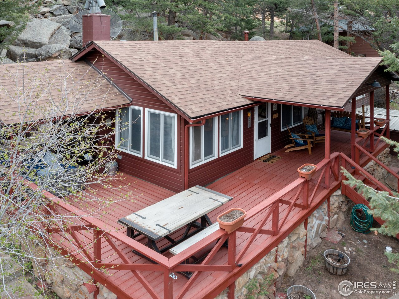 390 Riverside Drive Lyons, CO 80540 - Photo 10 of 21 aerial