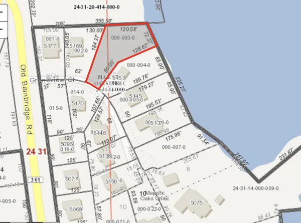 $59,000 | Lot 3 Grandview Court, Tallahassee, FL 32303