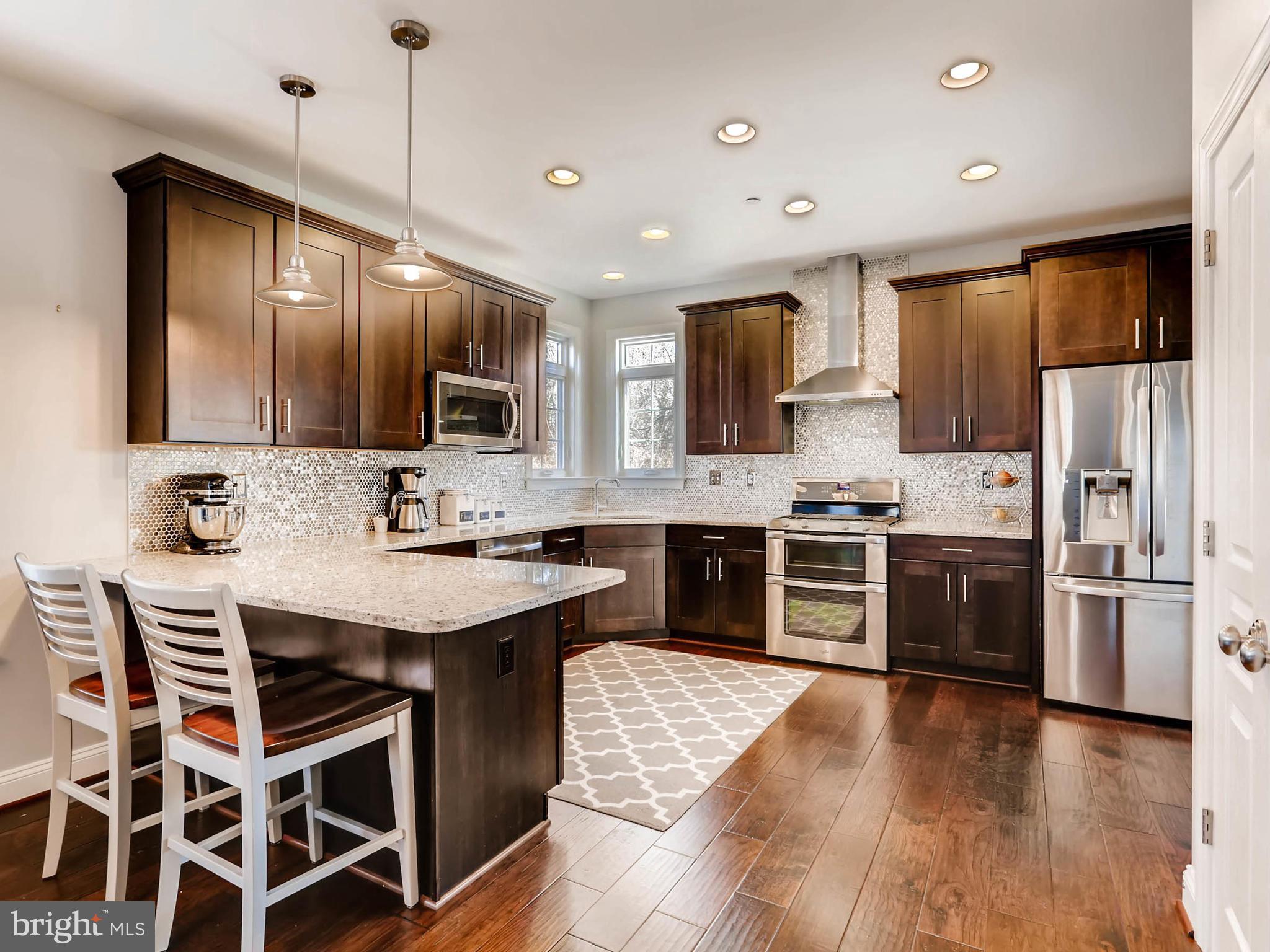 1813 Laurel Brook Road Fallston, MD 21047 - Photo 5 of 30 Custom design kitchen with Hardwood floors