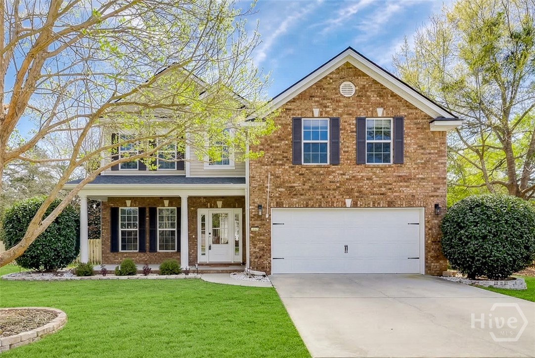 Welcome home to 411 Plantation Place, Rincon! Grass has been enhanced for pictures.