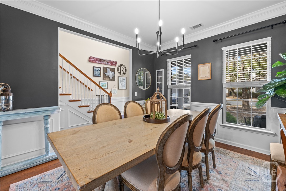 411 Plantation Place Rincon, GA 31326 - Photo 10 of 54 Formal dining with custom molding
