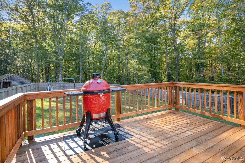 6310 Rock Run Road Chesterfield, VA 23832 - Photo 38 of 38 a view of a balcony with wooden floor