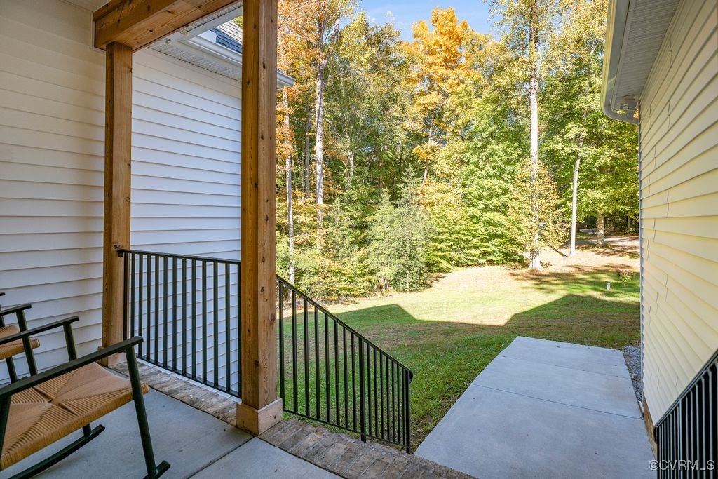 6310 Rock Run Road Chesterfield, VA 23832 - Photo 4 of 38 a view of a balcony with chair
