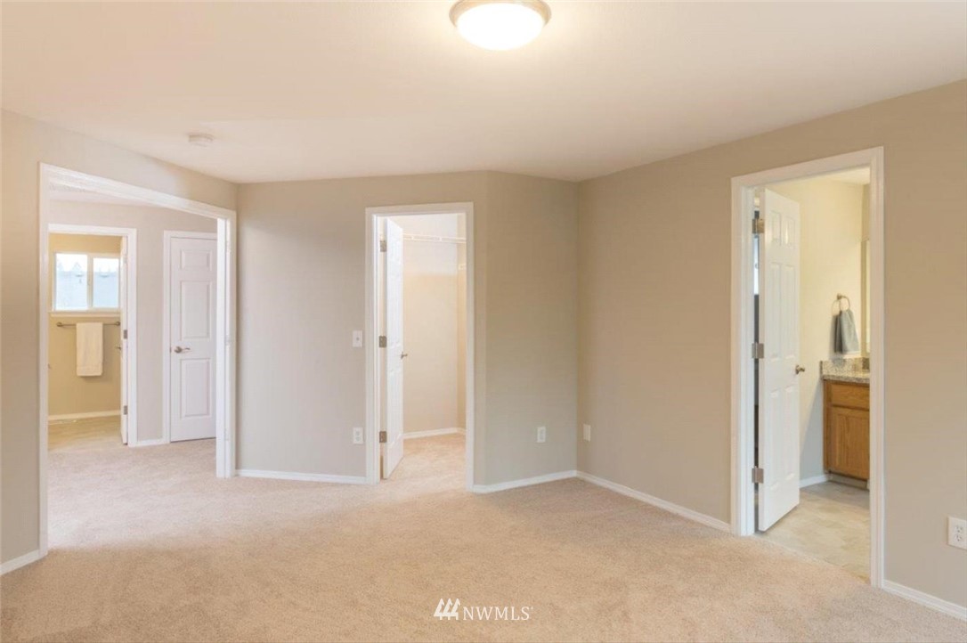 8341 49th Loop Southeast Olympia, WA 98513 - Photo 13 of 25 a view of an empty room and closet