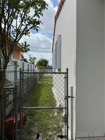 a balcony with view of lake