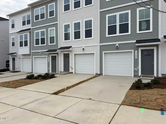 a front view of a building