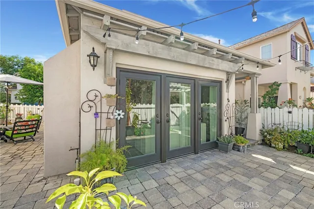 a front view of a building with glass door and glass door
