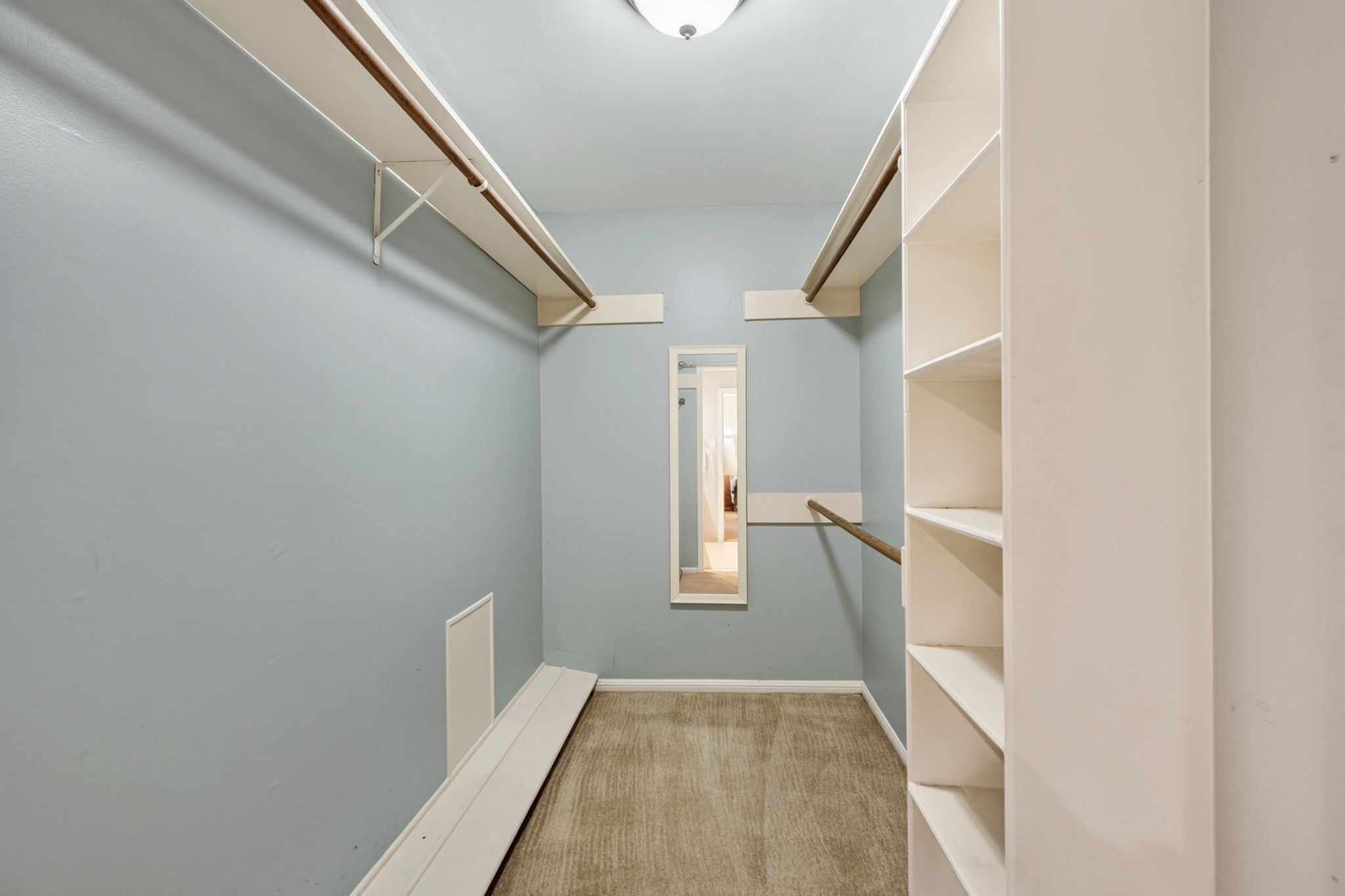 3414 Flaming Candle Drive Spring, TX 77388 - Photo 32 of 50 PRIMARY CLOSET - Large walk-in closet with space for shoes and built-ins for better organization.