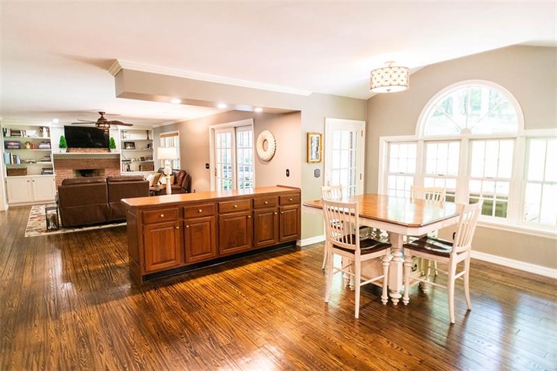 221 Forest Ridge Road Indiana, PA 15701 - Photo 7 of 24 Living Room/Eat in Kitchen