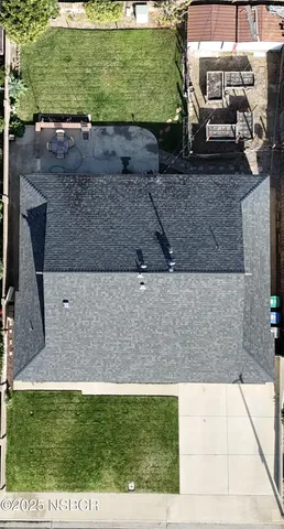 a view of a pathway of a building