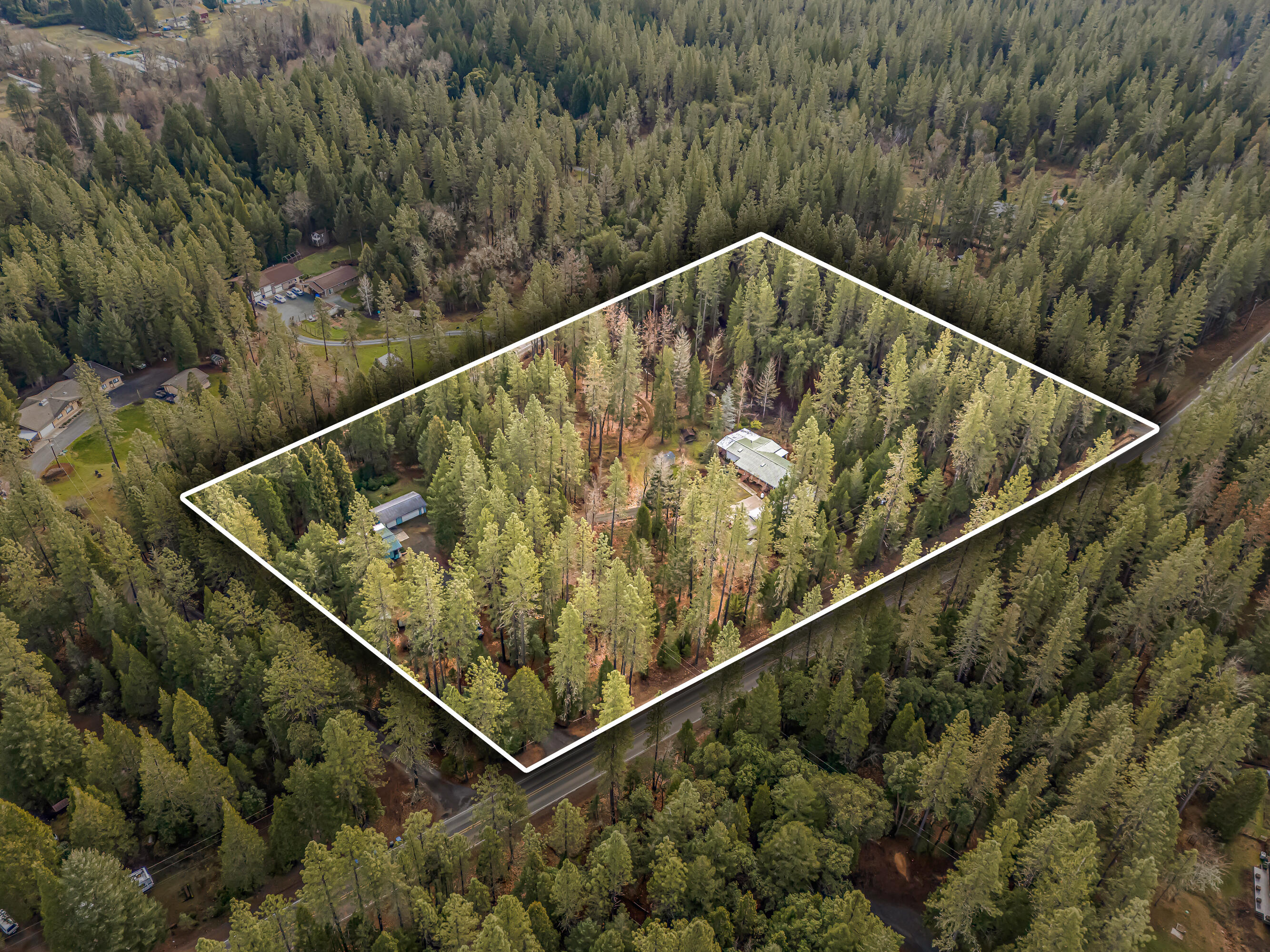 3610 Pleasant Creek Road Rogue River, OR 97537 - Photo 2 of 110 Property Boundary