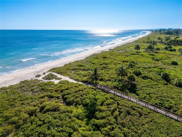 a view of an ocean beach and beach