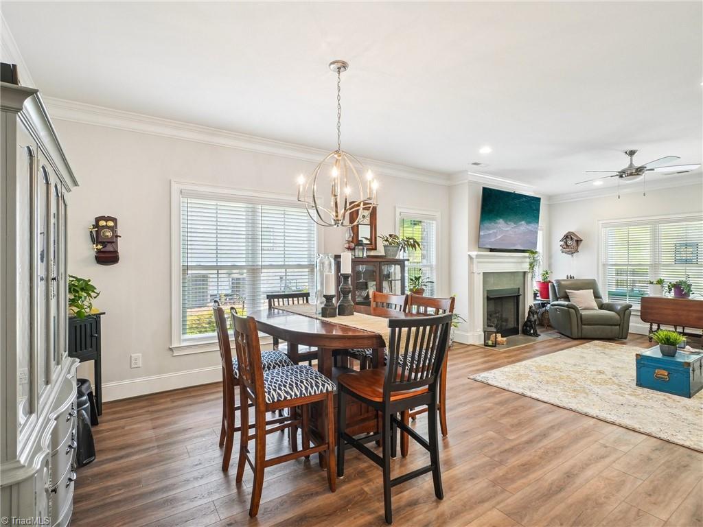 1659 Angus Ridge Drive Kernersville, NC 27284 - Photo 11 of 34 Dining open to Living