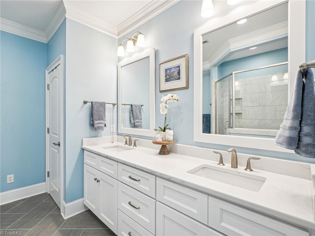 1659 Angus Ridge Drive Kernersville, NC 27284 - Photo 16 of 34 Dual Vanity Sink + water closet