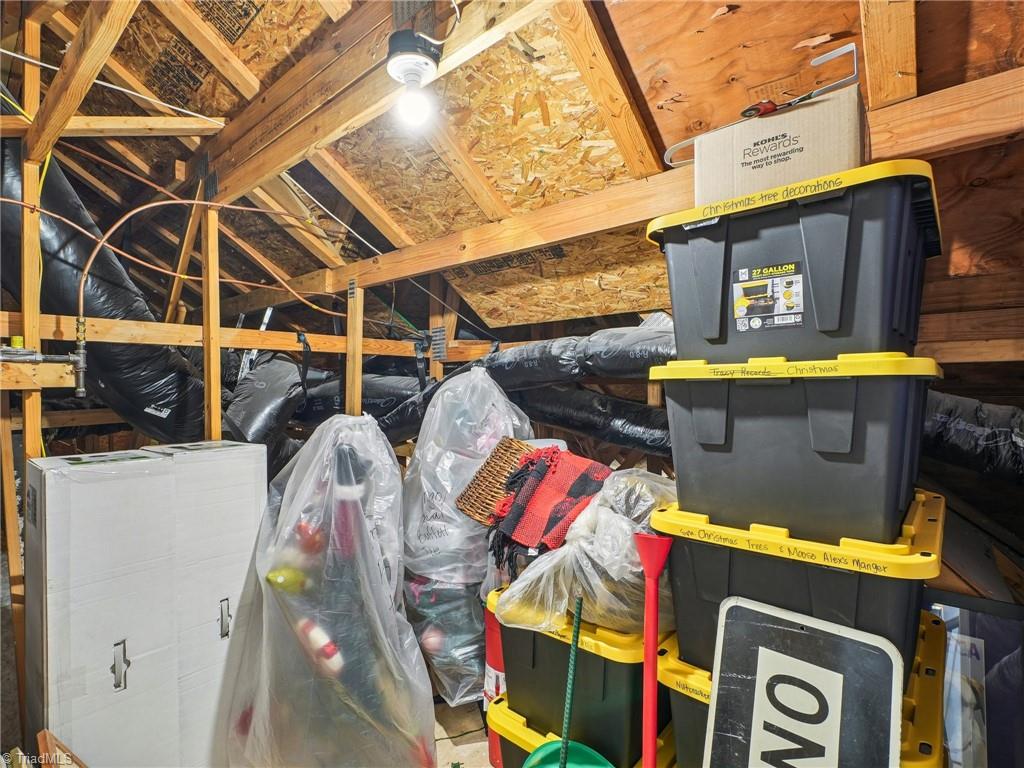1659 Angus Ridge Drive Kernersville, NC 27284 - Photo 28 of 34 Talk about STORAGE ! A second walk in Attic space!!!
